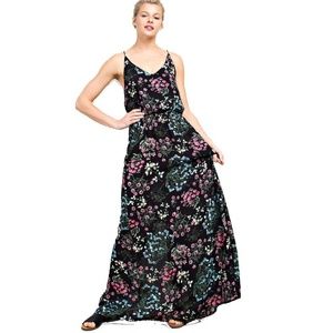 Parker Maxi Dress Floral Long Multi-Color